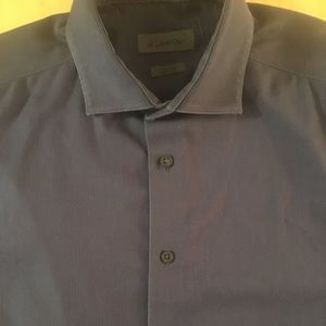 Calvin Klein dress shirt, tall, slim fit, 16/36-37